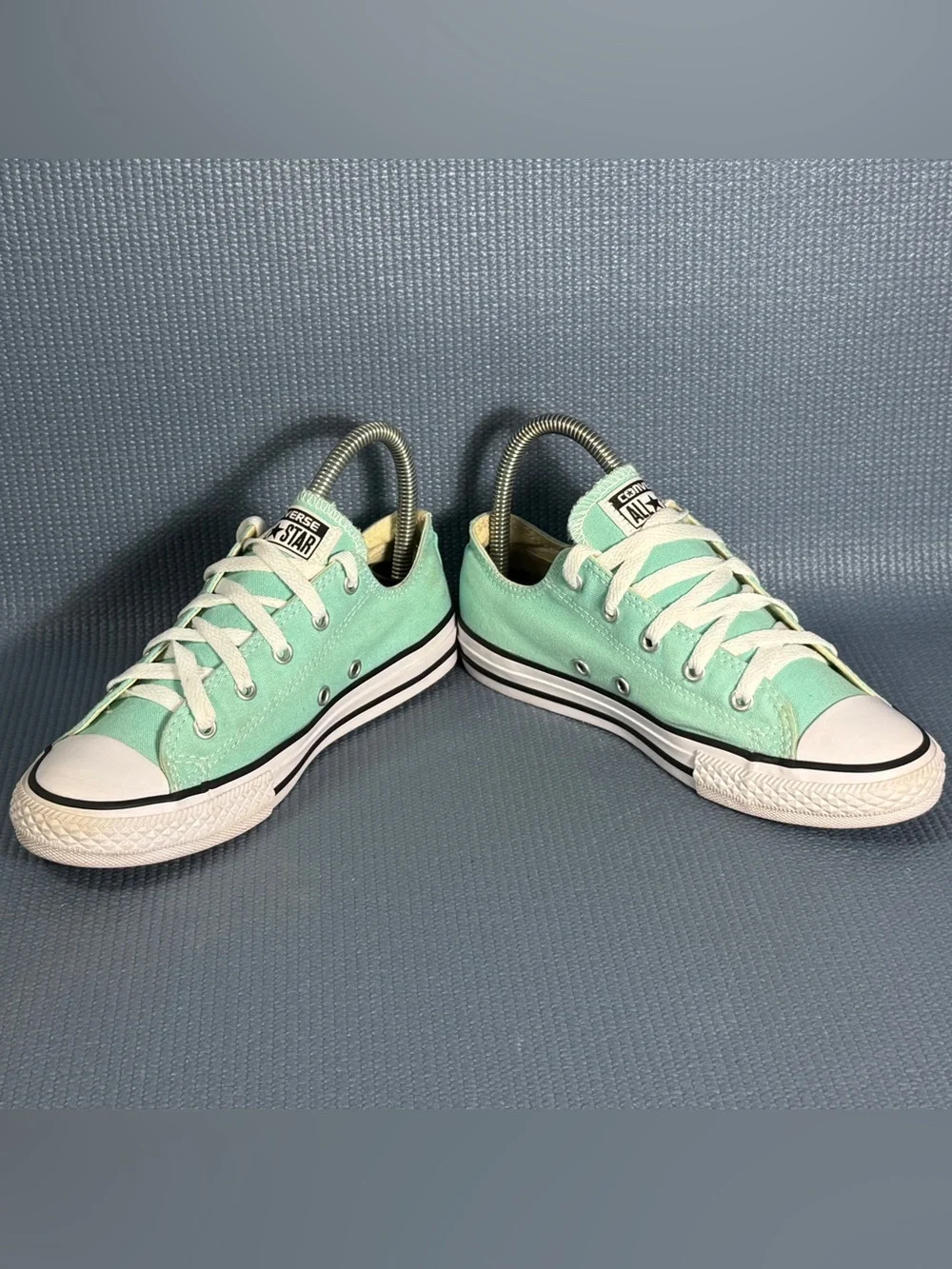 Converse Chuck Taylor All Star Turquoise Low Sneakers Big Kid Size 3